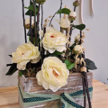 centro flores artificiales camelias gabrielle chanel