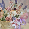cesta flores artificiales decoracion hogar y eventos