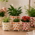 coleccion macetas fruit decor para decorar el hogar con plantas